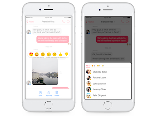 Facebook Messenger Adds Support for Reactions and Mentions