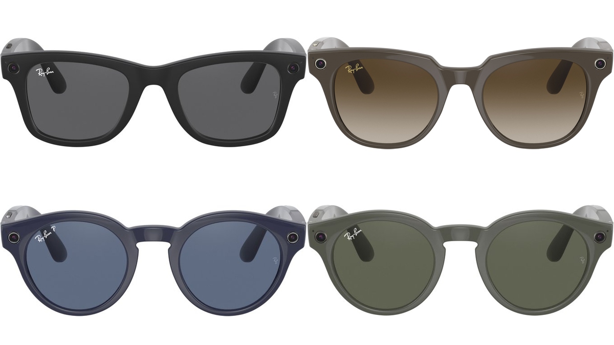 Facebook, Ray-Ban Smart Glasses' Official-Looking Renders Surface Online Ahead of Launch