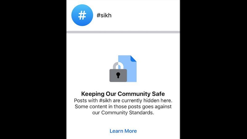 Why Is Facebook Blocking the Sikh Hashtag From Some Users?