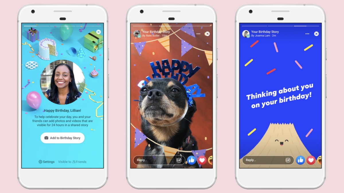 Facebook Launches Birthday Stories, Lets Users Add Cards, Photos, and Videos