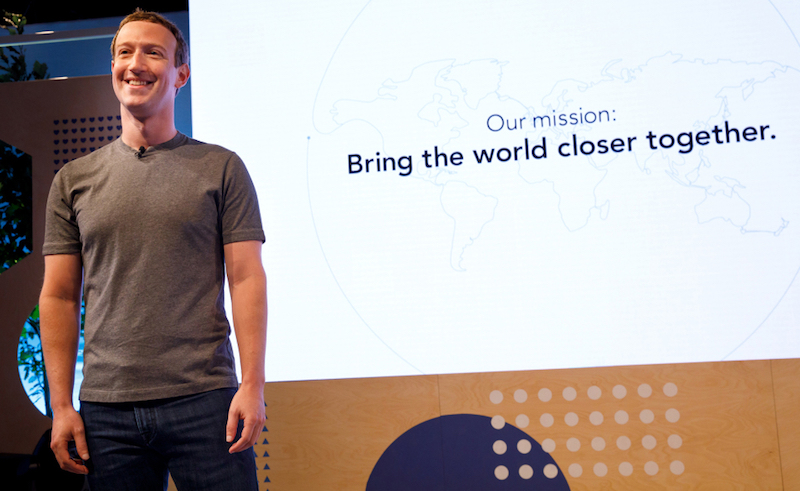 Facebook's New Mission Is to 'Bring the World Closer Together', Says Zuckerberg