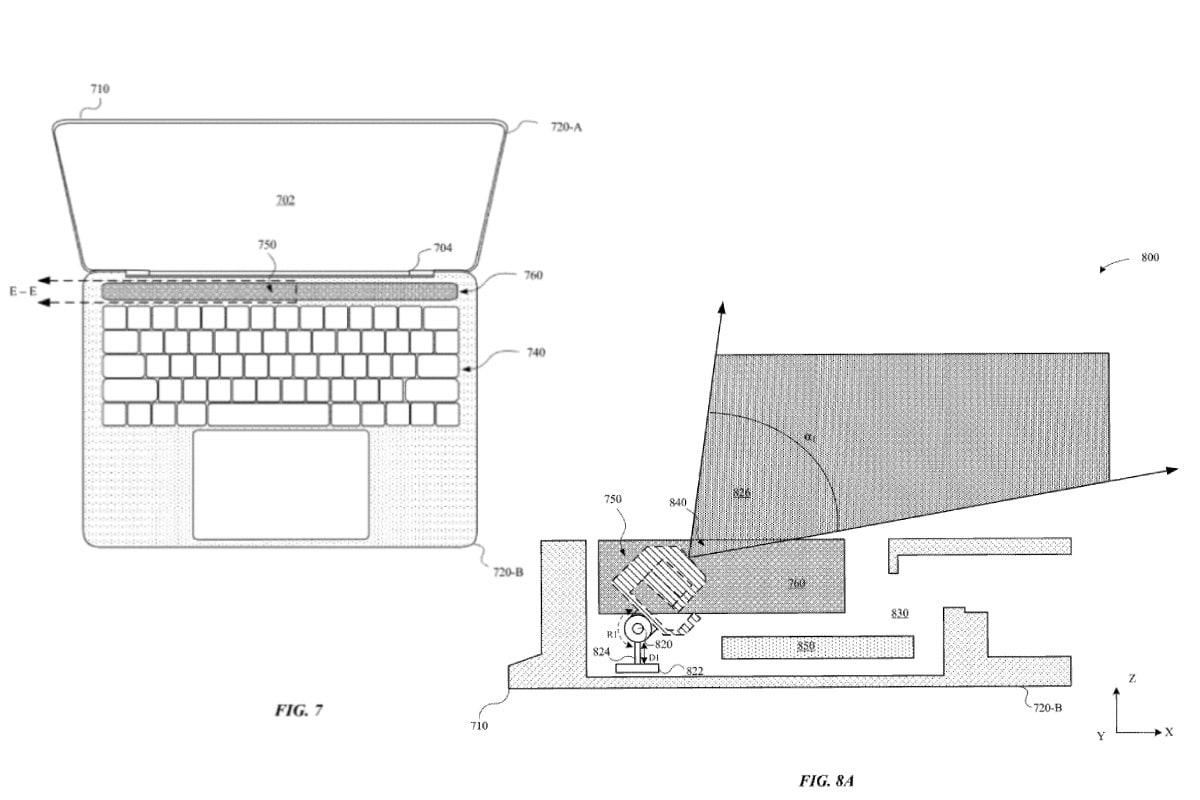 faceid macbook patent alternate apple uspto apple patent face id