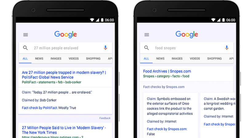 Google 'Fact Check' Tag for Search Results Rolls Out Globally to Combat Fake News