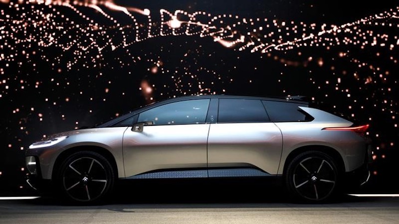 CES 2017: Faraday Future Unveils 1050-Horsepower FF 91 Electric Vehicle