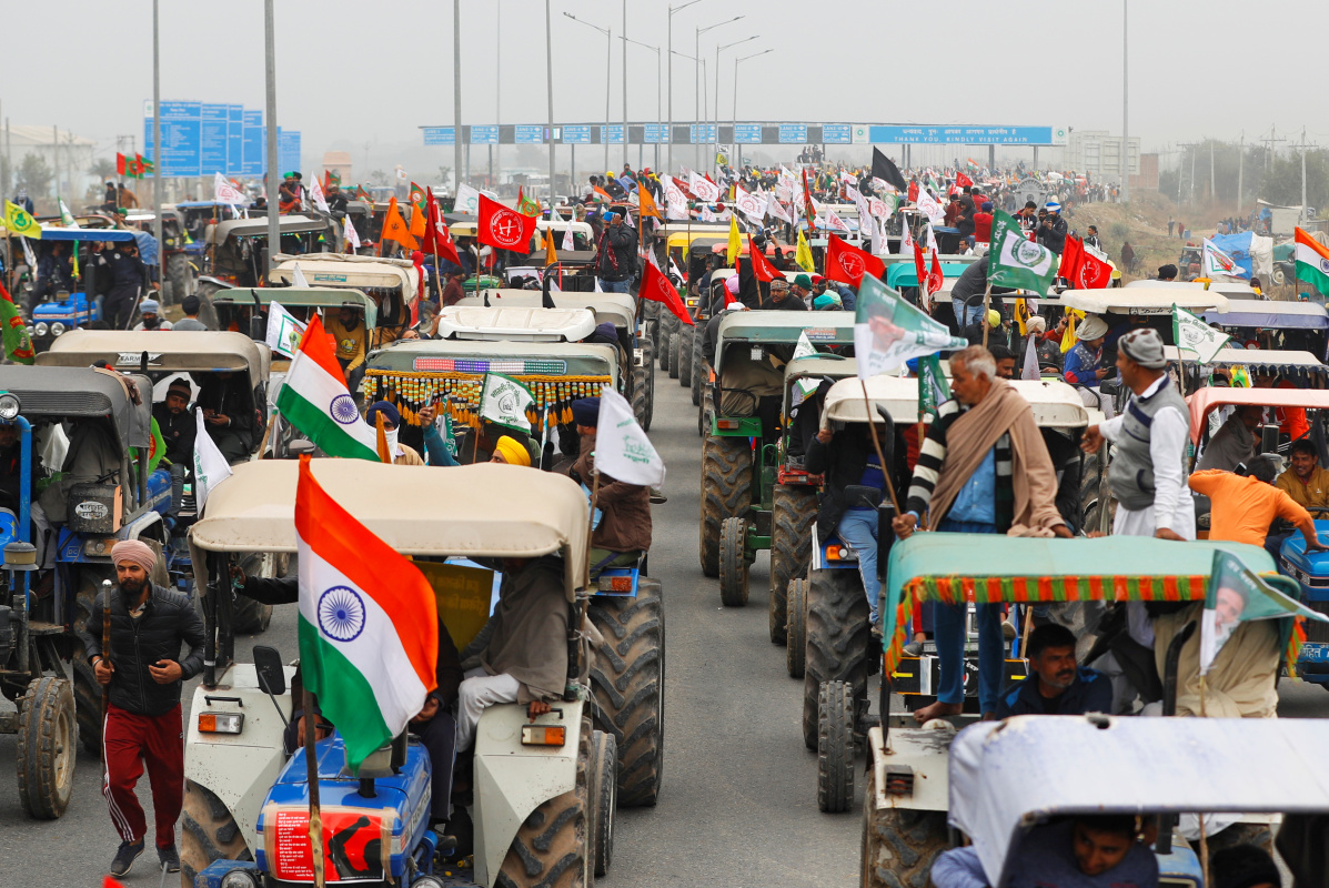 Twitter Suspends Over 550 Accounts After Violence During Farmers' Republic Day Tractor Rally