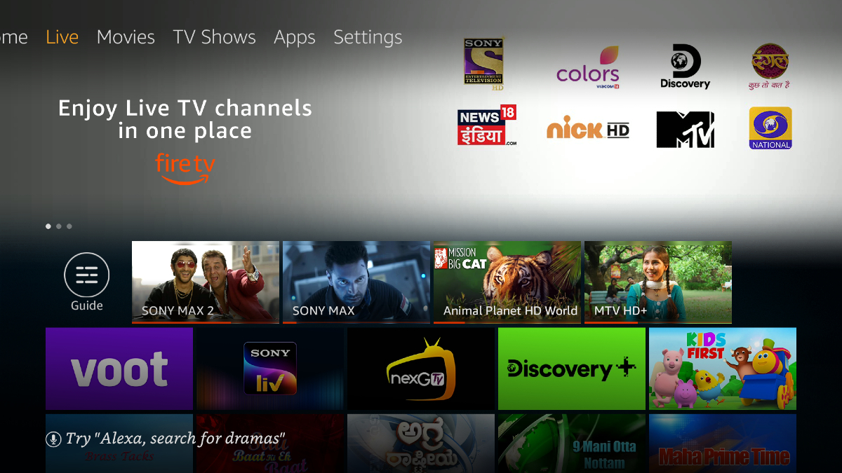 Amazon Fire TV Introduces Live TV Streaming in India
