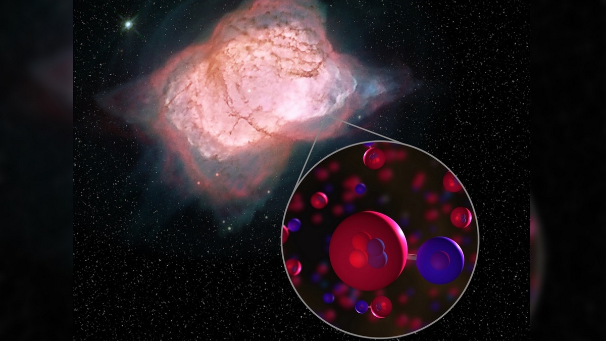 NASA Telescope Spots Universe's First Molecule - Helium Hydride
