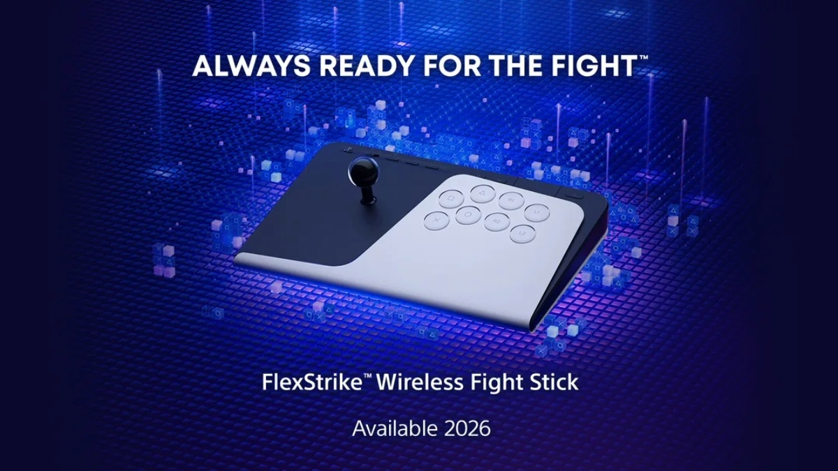 Sony's Shares New Details About FlexStrike Wireless Fight Stick, Release Set for 2026