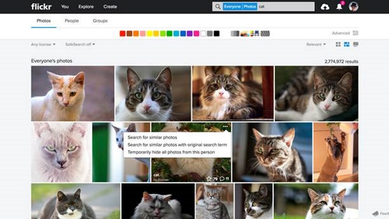 Flickr's New 'Similarity Search' Feature Lets You Find Similar Images Using Deep Neural Networks
