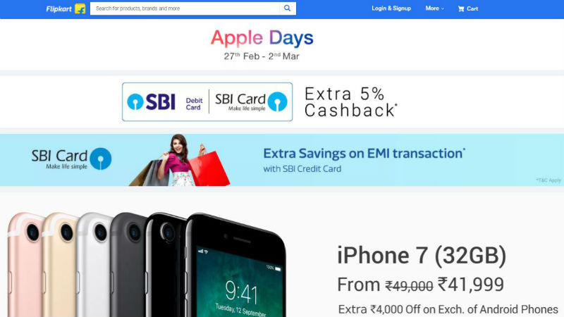 Flipkart Apple Days Sale Enters Day 2: Deals on iPhone X, iPhone 8, iPads, MacBooks, and More
