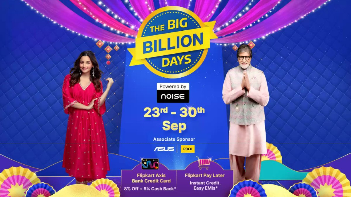 Flipkart Big Billion Days Sale 2022 From September 23: Deals, Discounts, Launches, More