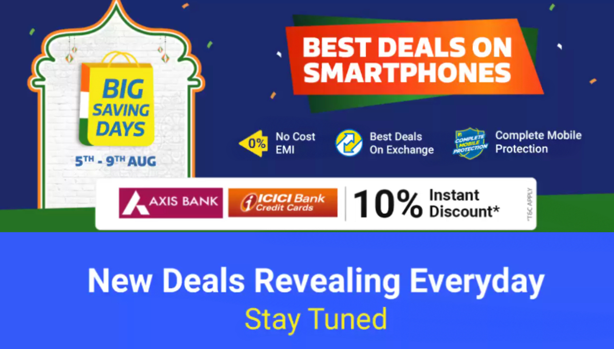 Flipkart Big Saving Days Sale Begins August 5: Top Deals on ROG Phone 3, Moto G40 Fusion, More Phones