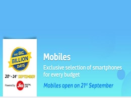Flipkart Big Billion Days Sale: Samsung, Micromax, Panasonic, Infinix Offer Discounts on Budget Smartphones Flipkart Big Billion Days Sale: Samsung, Micromax, Panasonic, Infinix Offer Discounts on Budget Smartphones