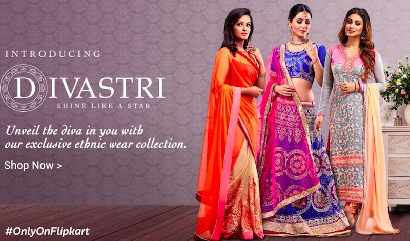 Flipkart Fashion Announces Divastri, Its First Private Label, Offering Ethnic Wear for Women