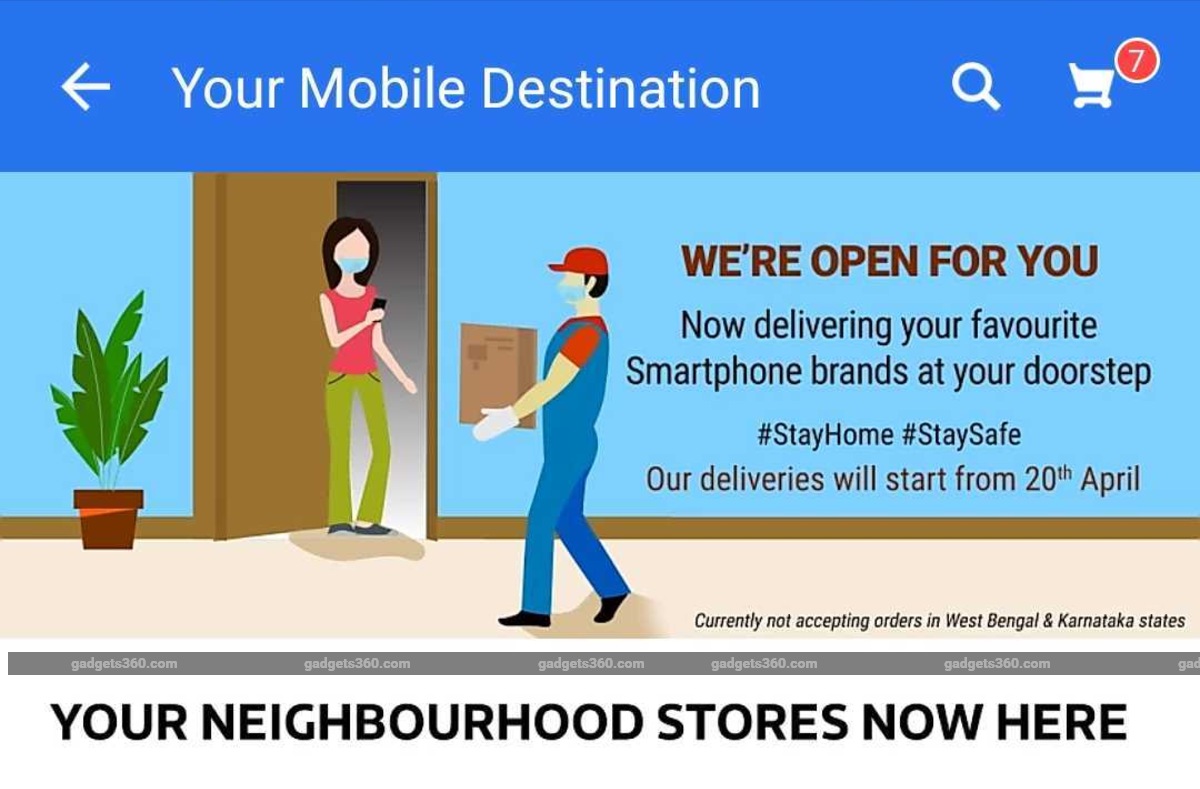 COVID-19 Lockdown: Flipkart Opens Mobiles Category for Orders, Delivery After April 20