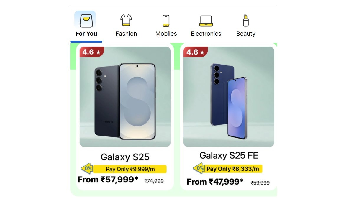 flipkart galaxy s25 fe freedom sale Samsung Galaxy S25 FE