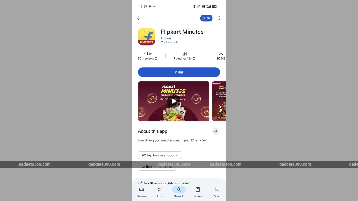 flipkart minutes india Flipkart