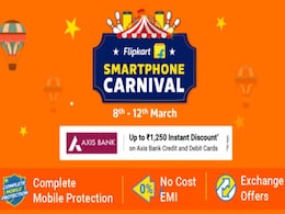 Flipkart Smartphone Carnival Begins: Price Cuts on Samsung Galaxy S20 FE, iPhone SE (2020), Redmi Note 9 Pro Max, More Flipkart Smartphone Carnival Begins: Price Cuts on Samsung Galaxy S20 FE, iPhone SE (2020), Redmi Note 9 Pro Max, More