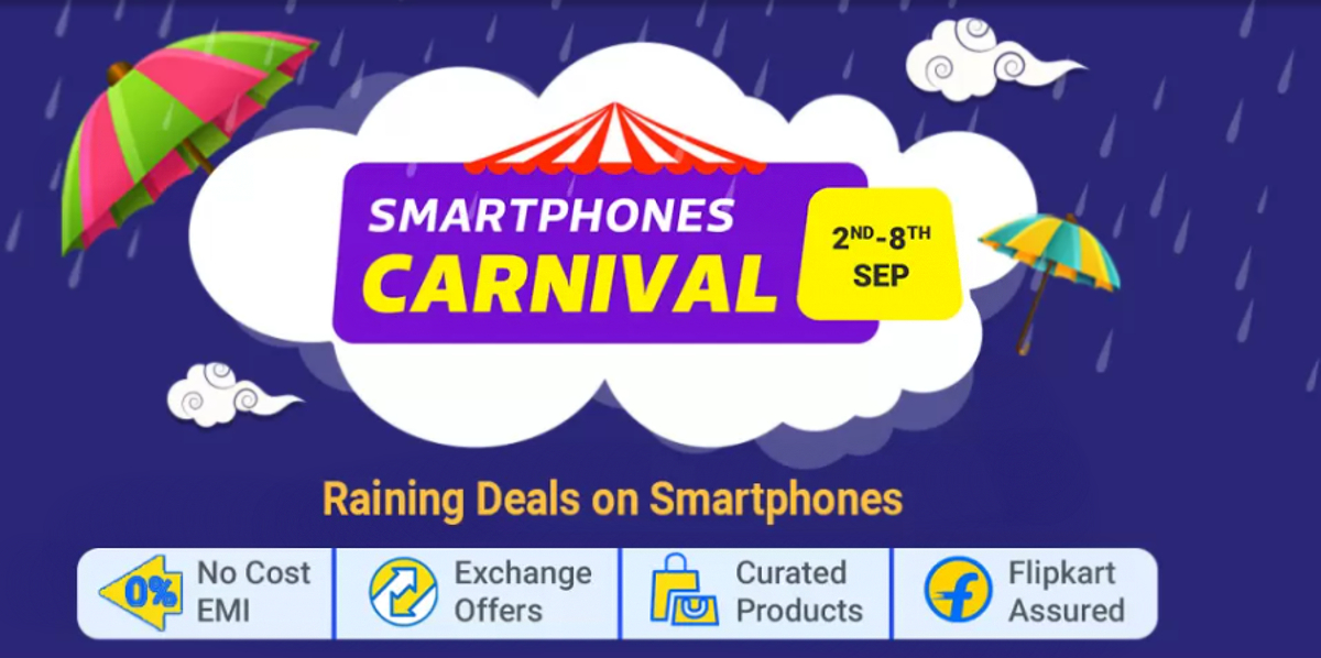 Flipkart Smartphone Carnival Begins: iPhone 12 Gets Rs. 12,901 Price Cut, More Deals