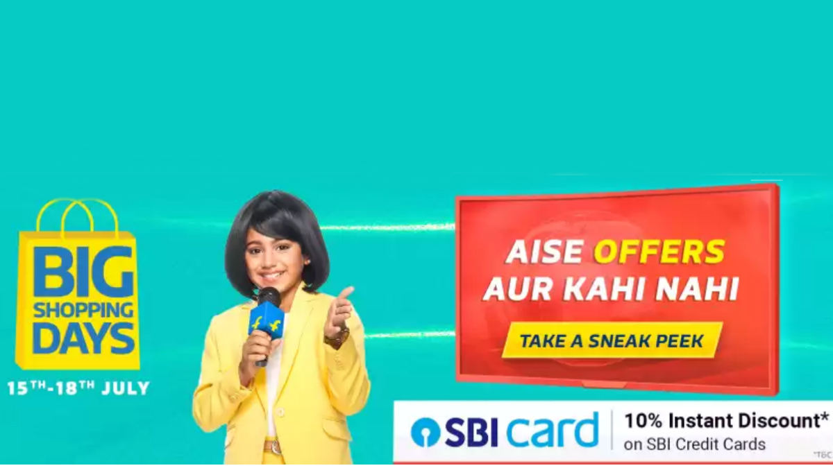 Flipkart Big Shopping Days Sale Begins July 15: Deals, Offers Previewed