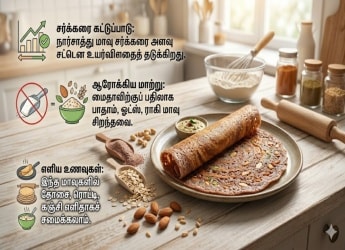 இரத்த சர்க்கரை அளவைக் கட்டுப்படுத்தும் 5 ஆரோக்கிய மாவு வகைகள்! சமைக்க எளிய உணவுகள் இதோ!