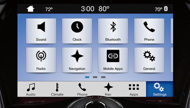 ford sync 3 grid Ford