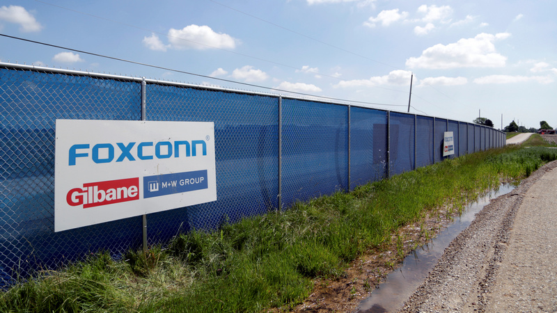 Foxconn Says It Will Build Wisconsin Factory, Cites 'Conversation' With Trump