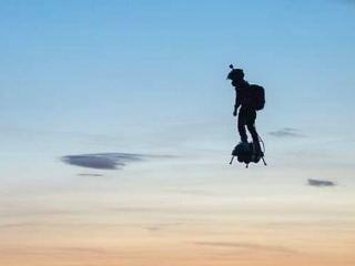 French Hoverboard Inventor Flies Over the English Channel