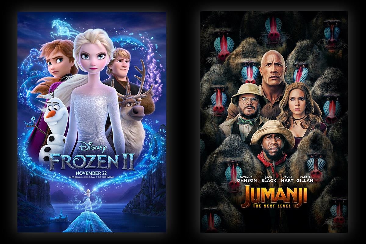Box Office: Frozen 2 Is a Billion-Dollar Movie, Jumanji: The Next Level Racks Up $213 Million