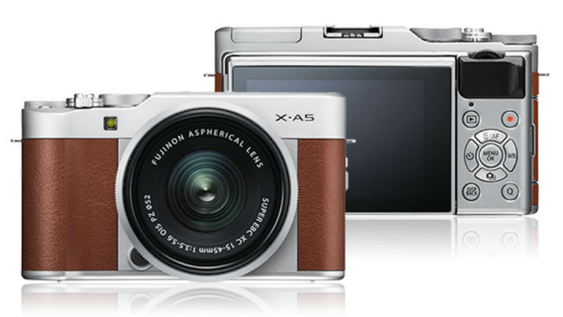 Fujifilm X-A5 Mirrorless Camera With 24.2-Megapixel Sensor, X-Series Power Zoom Lens Launched