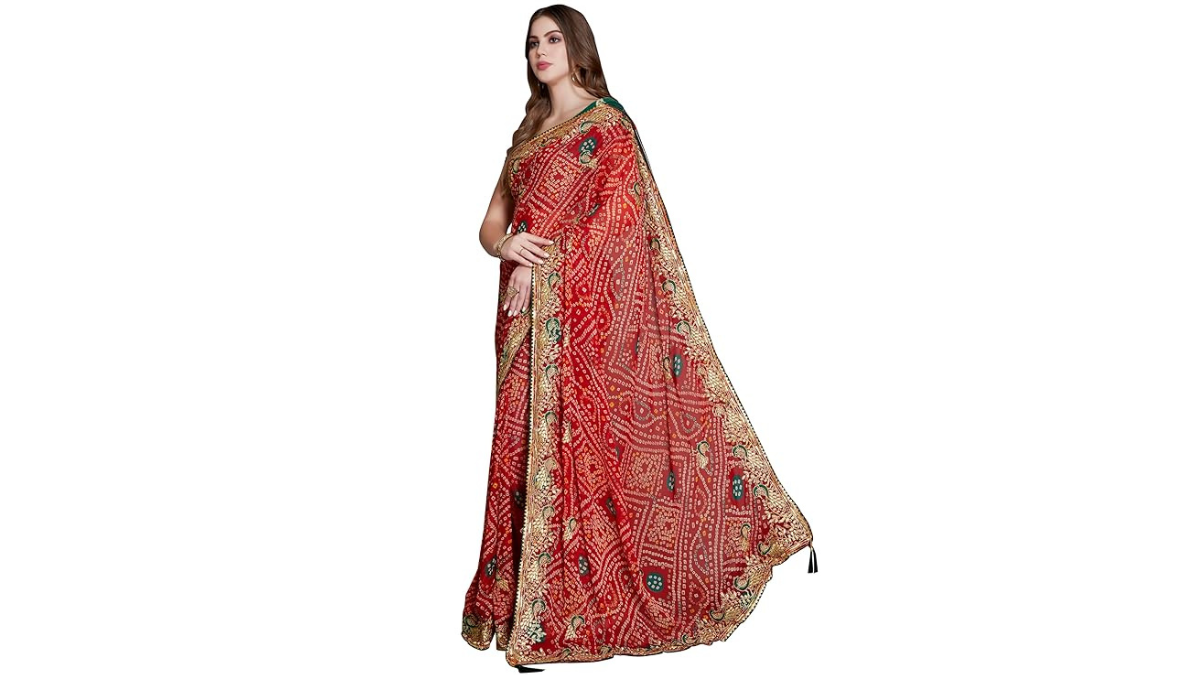 Best Bandhej Saree Designs To Explore On Amazon