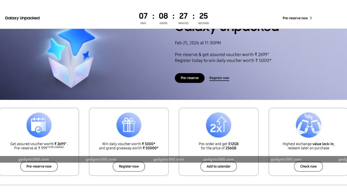 galaxy 26 pre reserve Samsung