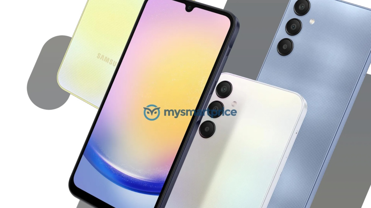 Samsung Galaxy A25 5G Design Renders Surface Online; Colour Options Tipped