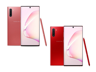 Samsung Galaxy Note 10 Gets Aura Pink, Aura Red Colour Variants Ahead of Black Friday