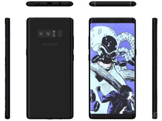 Samsung Galaxy Note 8 Renders Show the Handset From All Sides
