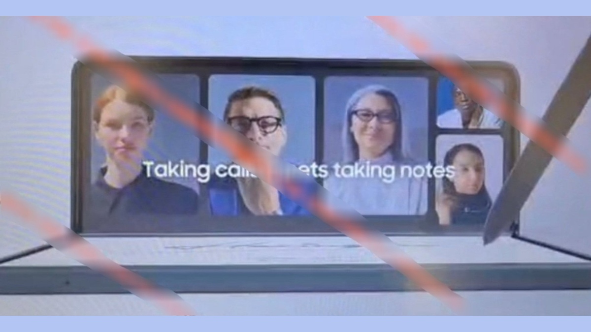 Samsung Galaxy Z Fold 3 Leaked Images Suggest Under-Display Selfie Camera, S Pen Support