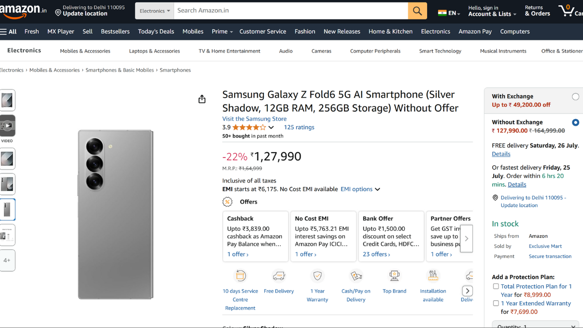 galaxy z fold 6 price drop Galaxy Z Fold 6 price drop