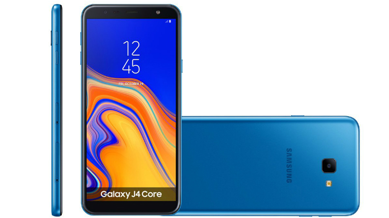 Samsung Galaxy J4 Core Android Go Smartphone With Front Flash Listed Online