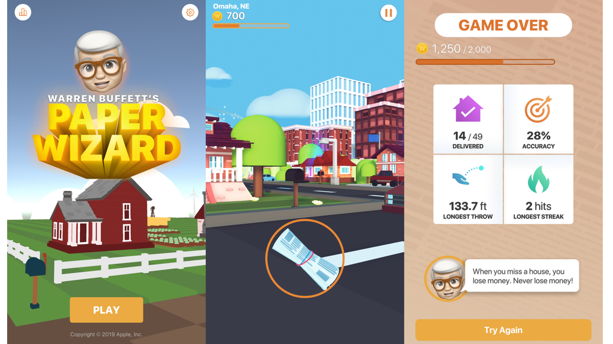 Apple Releases Its Second iPhone Game Ever, Featuring Warren Buffett