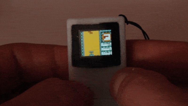 A Game Boy Color That Can Fit on Your Keychain Is Now a Reality