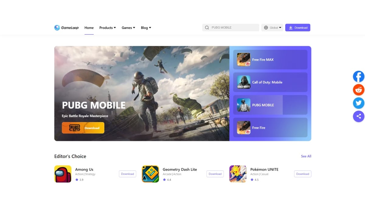 gameloop homepage inline gameloop