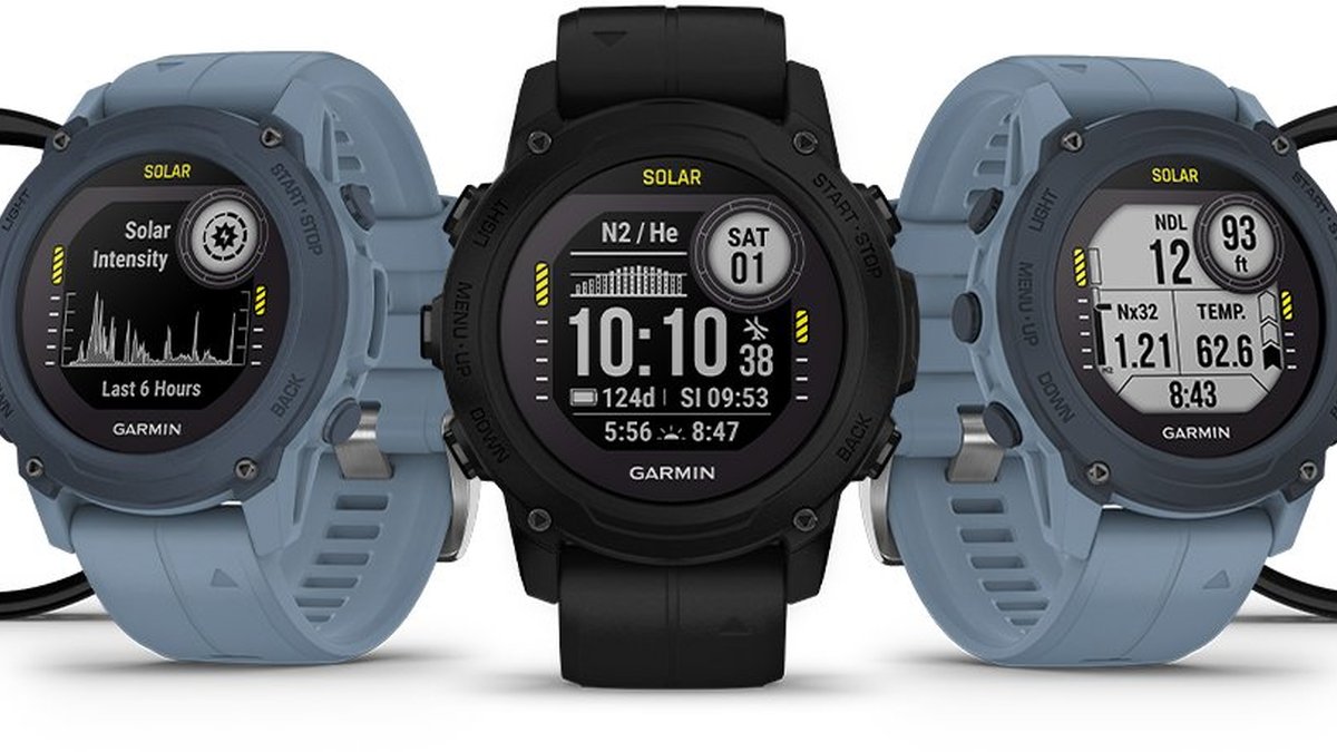 Garmin Descent G1 Smartwatch With Focus on Divers, Optional Solar Charging Launched