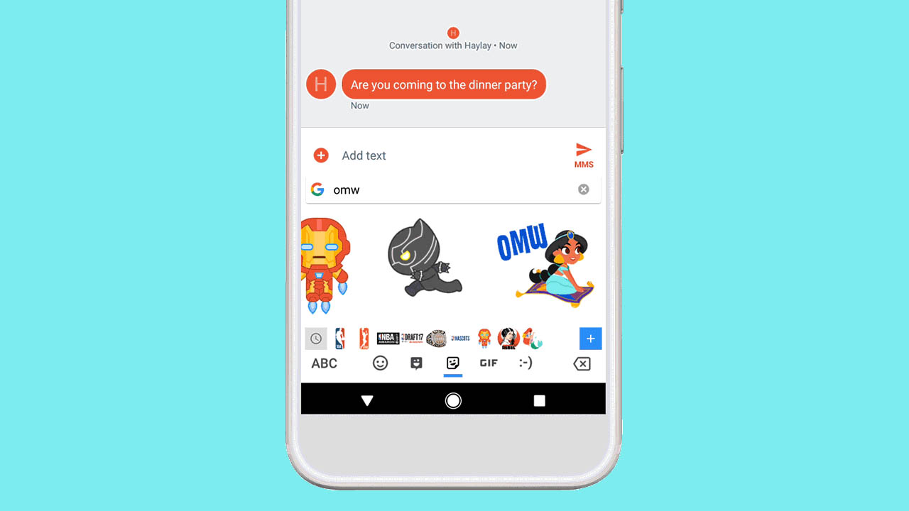 Google's Gboard Gets Sticker and Bitmoji Support on Android