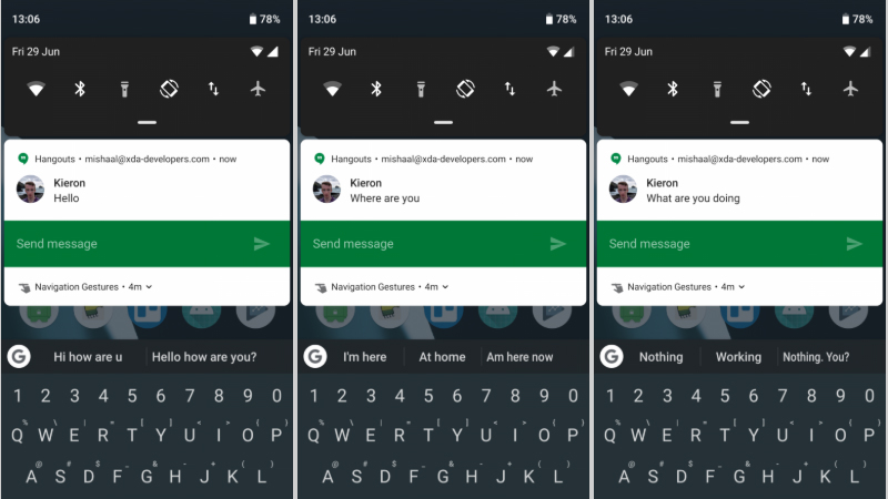 Gboard Smart Replies Spotted Working for WhatsApp, Facebook Messenger