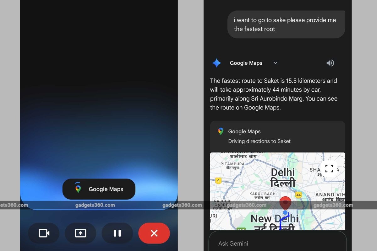 gemini live app integration Gemini Live app integration