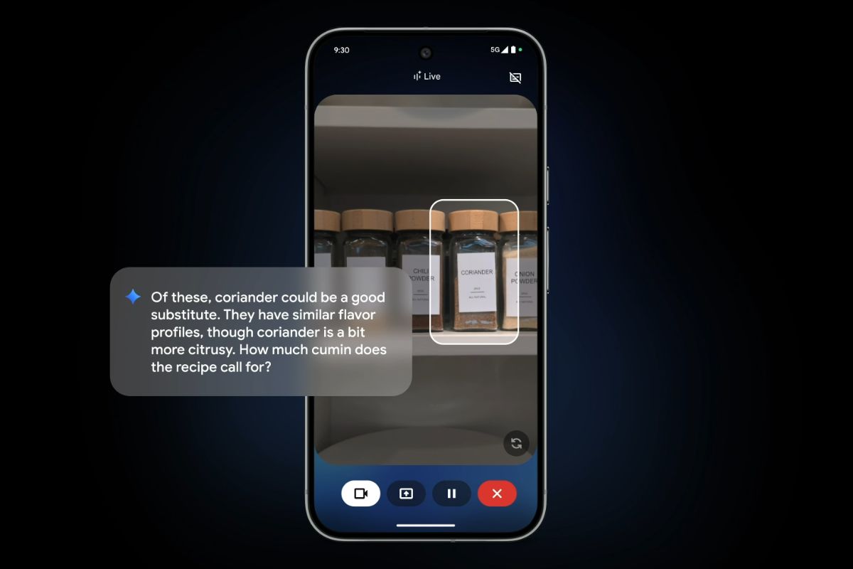 Google Upgrades Gemini Live With Visual Guidance, Adds Support for Phone and Messages Apps