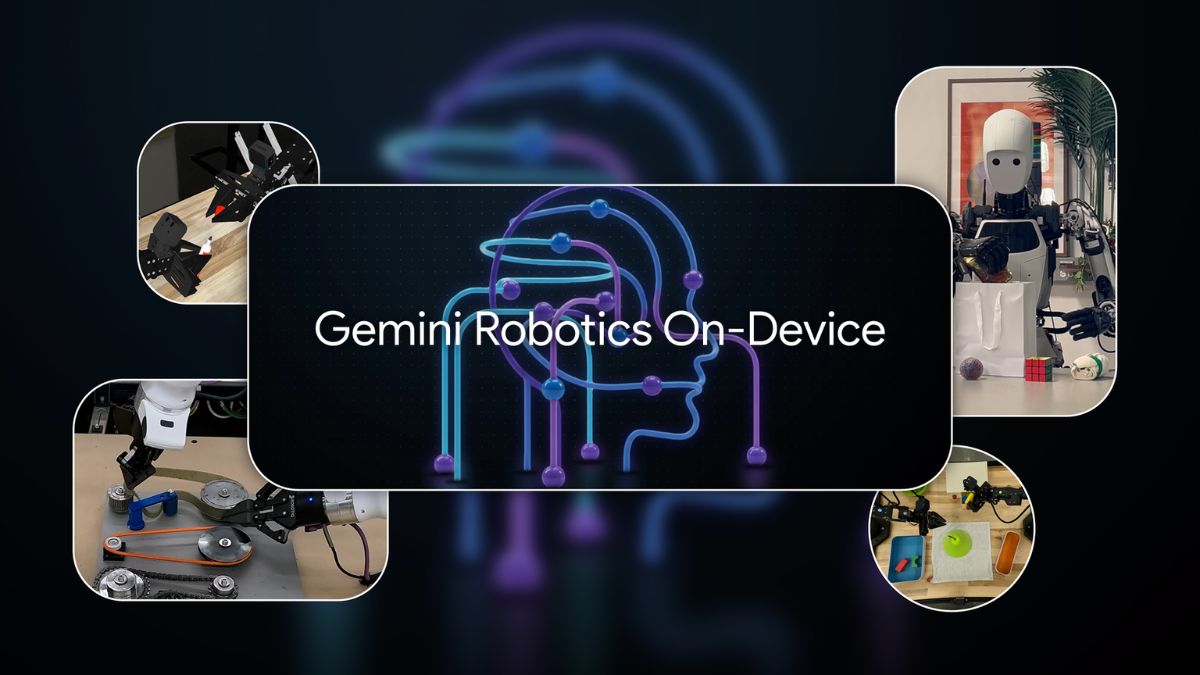 Google Introduces Gemini Robotics On-Device AI Model, Can Adapt to Different Types of Robots
