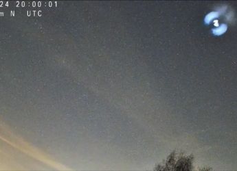 Mysterious Light Spiral Over Europe Traced to SpaceX Falcon 9 Reentry