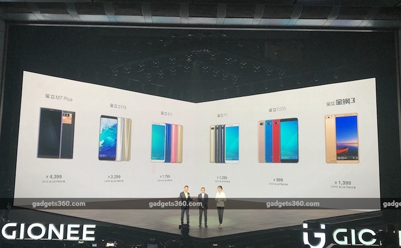 Gionee FullView Smartphones Launched, Oppo F5 6GB RAM Variant in India, and More: Your 360 Daily