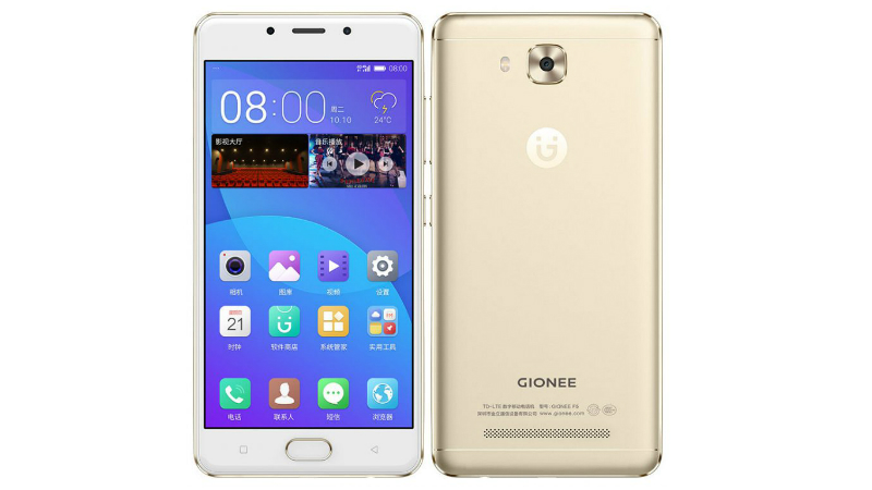 Gionee F5 Mid-Range Smartphone With 4GB RAM, 4000mAh Battery Launched: Price, Specifications, and More